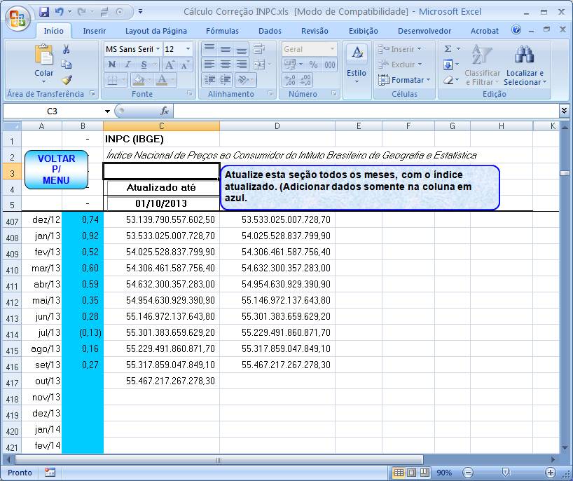 calculo inpc